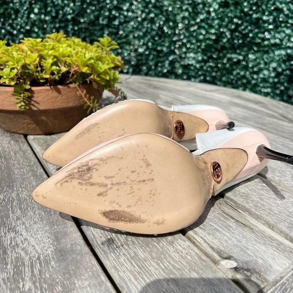 Women’s Pump Haany Bano Designer Luxury Italian Leather *FREE Kate Spade wallet - Picture 6 of 7